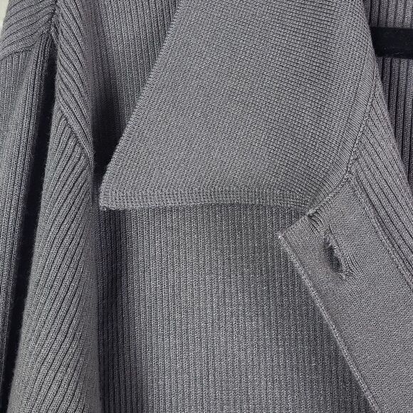 PIXIE MARKET long deep gray cardigan with buttons. Size L - Picture 3 of 10